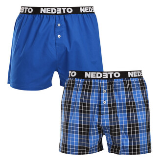 2PACK pánské trenky Nedeto vícebarevné (2NTC012) M