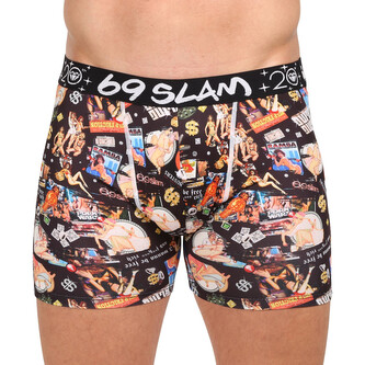 Pánské boxerky 69SLAM fit UNIVERSE DYLAN (MBYBDY-PO) M