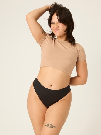 Menstruační kalhotky Modibodi Seamfree Hi-Leg Cheeky Moderate-Heavy (MODI4079) S Menstruační kalhotky Modibodi Seamfree Hi-Leg Cheeky Moderate-Heavy (MODI4079) S