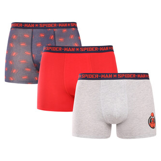 3PACK pánské boxerky Spider-Man vícebarevné (PO39683/4) XL