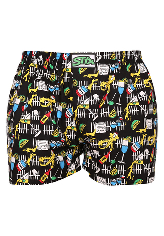 Pánské trenky Styx art klasická guma párty (A1251) S