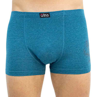 Pánské boxerky Gino petrolejové (73100) M