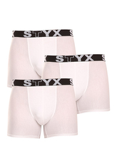 3PACK pánské boxerky Styx long sportovní guma (U10616161) L