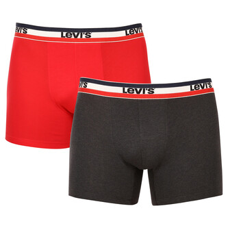 2PACK pánské boxerky Levis vícebarevné (905005001 786) M