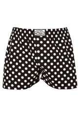 Pánské trenky Styx art klasická guma puntíky (A1650) XL