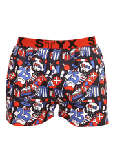 Pánské trenky Styx art sportovní guma 25 let (B1454) L