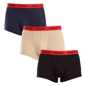 3PACK pánské boxerky HUGO vícebarevné (50517878 962) L