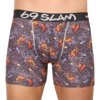 Pánské boxerky 69SLAM fit mayan head dylan (MBYMYN-PO) M