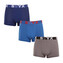 3PACK pánské boxerky Styx sportovní guma vícebarevné (G9676863) S