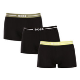 3PACK pánské boxerky BOSS černé (50532453 976) XL