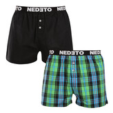 2PACK pánské trenky Nedeto vícebarevné (2NTC004) L