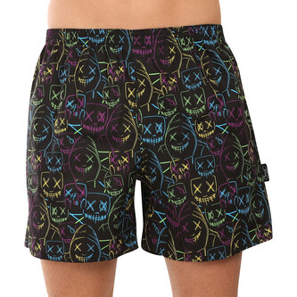 Pánské domácí trenky s kapsami Styx masky (D1853) L