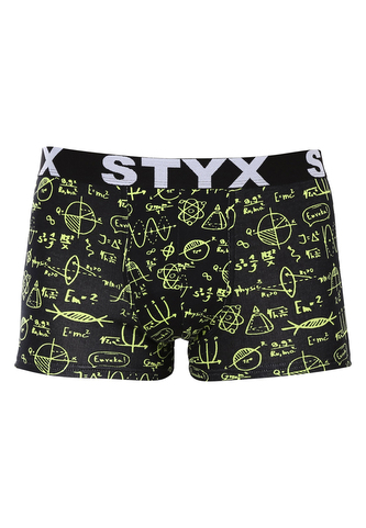 Pánské boxerky Styx art sportovní guma nadrozměr fyzika (R1652) 3XL