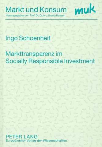 Markttransparenz im Socially Responsible Investment