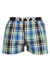 Pánské trenky Styx sportovní guma vícebarevné (B1017) XXL