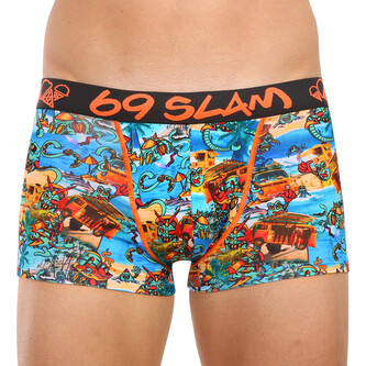 Pánské boxerky 69SLAM hip beach bugger mason (MSYBHG-PO) L