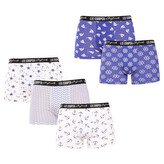 5PACK pánské boxerky Lee Cooper vícebarevné (PO39496) XL