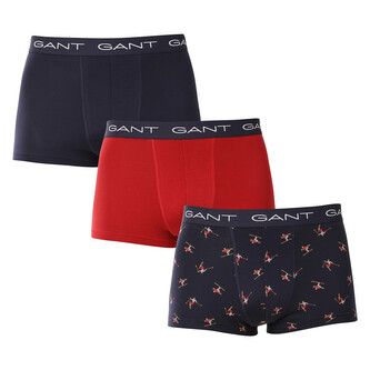 3PACK pánské boxerky Gant vícebarevné (902443023-433) XXL