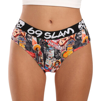 Dámské kalhotky 69SLAM luna MEXICOLLAGE (GYXMXG-PO) S
