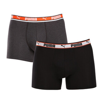 2PACK pánské boxerky Puma vícebarevné (701228131 004) L
