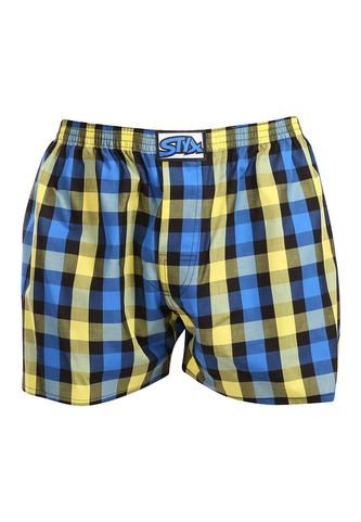 Pánské trenky Styx klasická guma vícebarevné (A1039) XXL