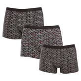 3PACK pánské boxerky Andrie vícebarevné (PS 5800) XXL