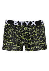 Pánské boxerky Styx art sportovní guma nadrozměr fyzika (R1652) 5XL