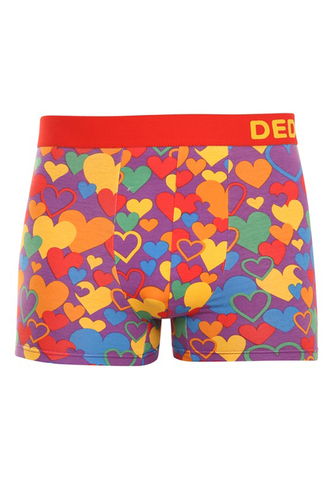 Veselé pánské boxerky Dedoles Pestrobarevná láska (GMMT1315) S