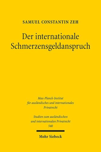 Der internationale Schmerzensgeldanspruch