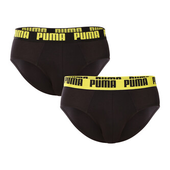2PACK pánské slipy Puma černé (701226389 020) M