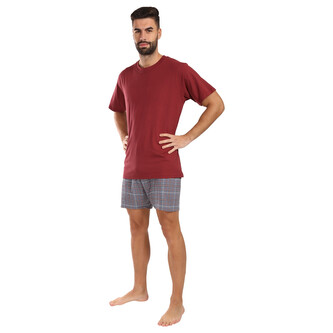 Pánské pyžamo Gino vícebarevné (79168-MCRDxG) 4XL
