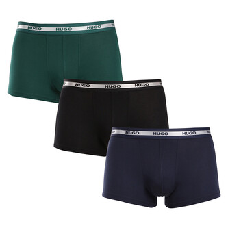 3PACK pánské boxerky HUGO vícebarevné (50517883 961) XL