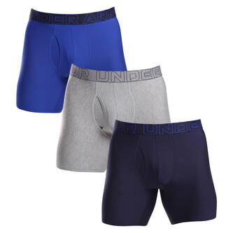 3PACK pánské boxerky Under Armour vícebarevné (1383884 410) 4XL