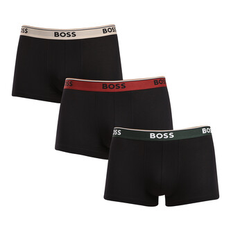 3PACK pánské boxerky BOSS černé (50517827 968) L