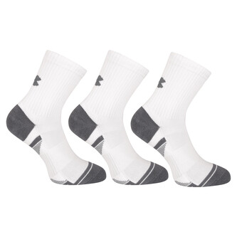 3PACK ponožky Under Armour bílé (1379530 100) M