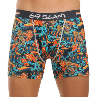Pánské boxerky 69SLAM fit  FIRE DANCE DYLAN (MBYFRD-PO) XL