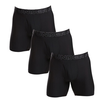 3PACK pánské boxerky Under Armour černé (1383884 001) M