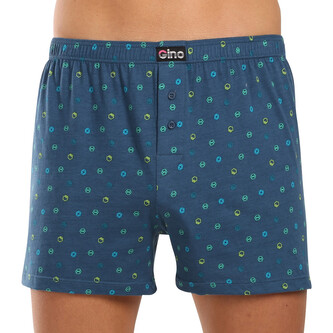 Pánské trenky Gino modré (75203-MGAMMZ) XL Pánské trenky Gino modré (75203-MGAMMZ) XL