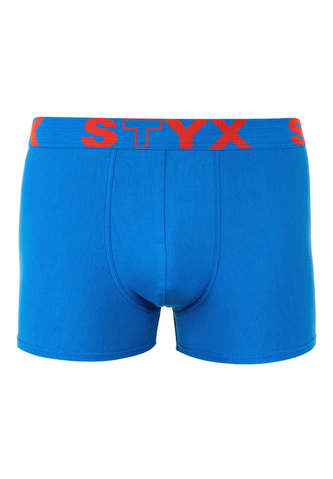 Pánské boxerky Styx sportovní guma modré (G967) XXL