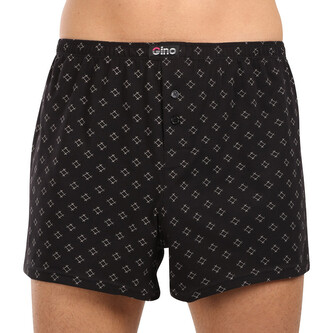 Pánské trenky Gino černé (75210-MxCMxG) L Pánské trenky Gino černé (75210-MxCMxG) L