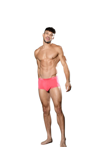 Pánské boxerky Andrew Christian růžové ALMOST NAKED (93417-TEAB) XL
