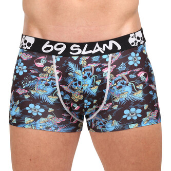 Pánské boxerky 69SLAM Hip SKULL TRIP MASON (MSYSKU-PO) XL