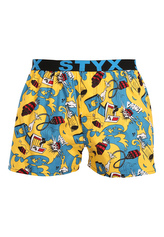 Pánské trenky Styx art sportovní guma exploze (B1750) L