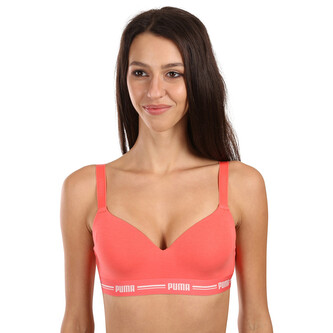 Dámská sportovní podprsenka Puma růžová (604024001 024) XL