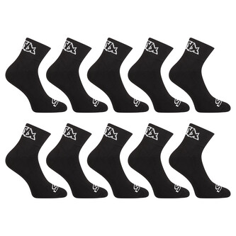 10PACK ponožky Styx kotníkové černé (10HK960) M