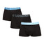 3PACK pánské boxerky Under Armour černé (1383891 003) 3XL