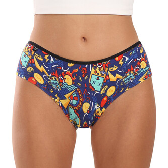 Dámské kalhotky 69SLAM bamboo GAME OVER (GMBGVR-BB) S