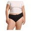 Menstruační kalhotky Love Luna černé Cotton Midi Brief (LLUWCPMI) 3XL