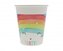 Kubeczki papierowe Rainbow Party 200ml 8szt