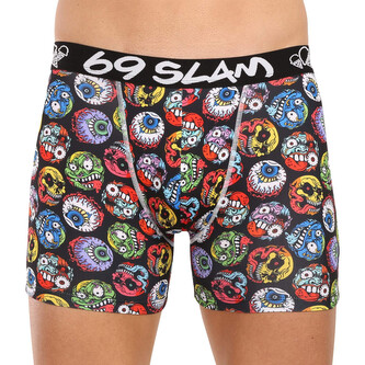 Pánské boxerky 69SLAM fit monster ball dylan (MBYMNR-PO) M